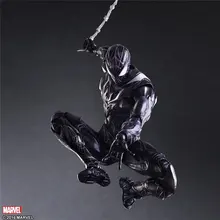 Jogar artes 27cm preto homem aranha escuridão spiderman figura de ação modelo brinquedos