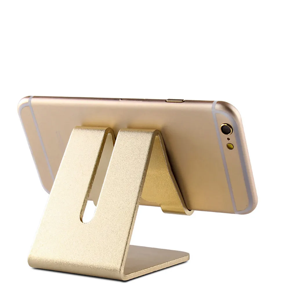 

Noble Aluminum Desktop Holder Table Stand Cradle Mount For Cell Phone Tablet universele telefoon tablet desktop holder*