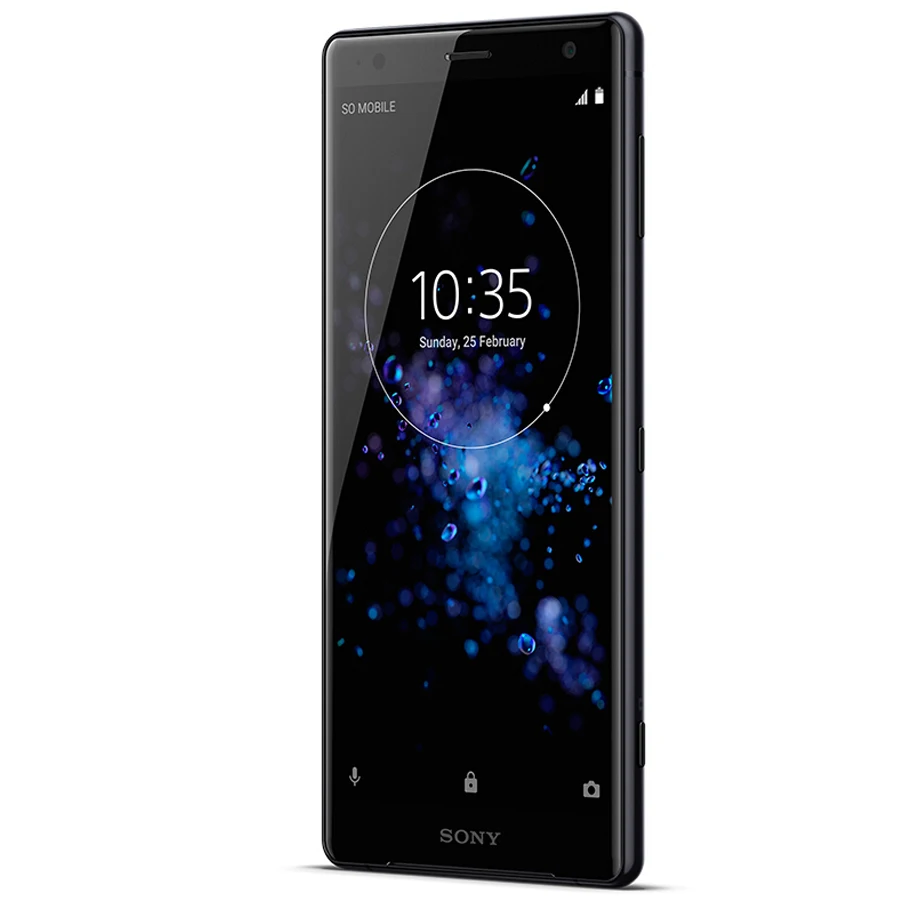 Sony Xperia XZ2 H8296 разблокированная ПЗУ 64 Гб GSM Две sim-карты LTE Android Восьмиядерный 5," 19MP отпечаток пальца