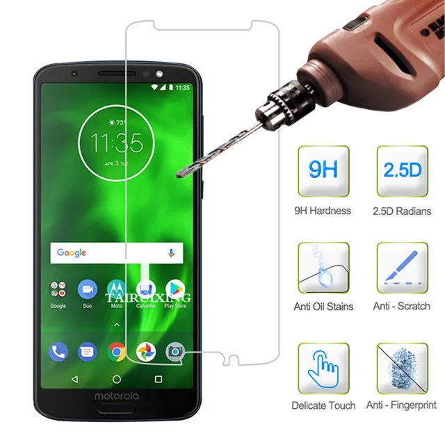 9H закаленное стекло для Motorola Moto G7 Play Защитная пленка экрана защитное