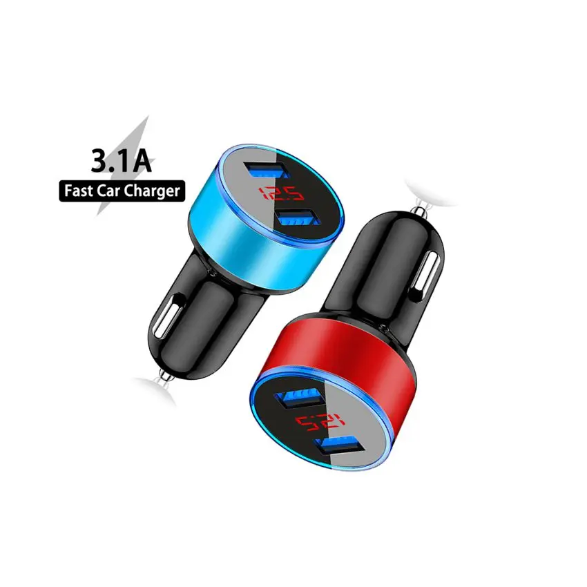 

Car Phone Charger for Iphone X XS 8 Fast Charing USB Charger for Xiaomi 4 4X Samsung iPhone X XS XR MAX 8 USB Adapter in Car