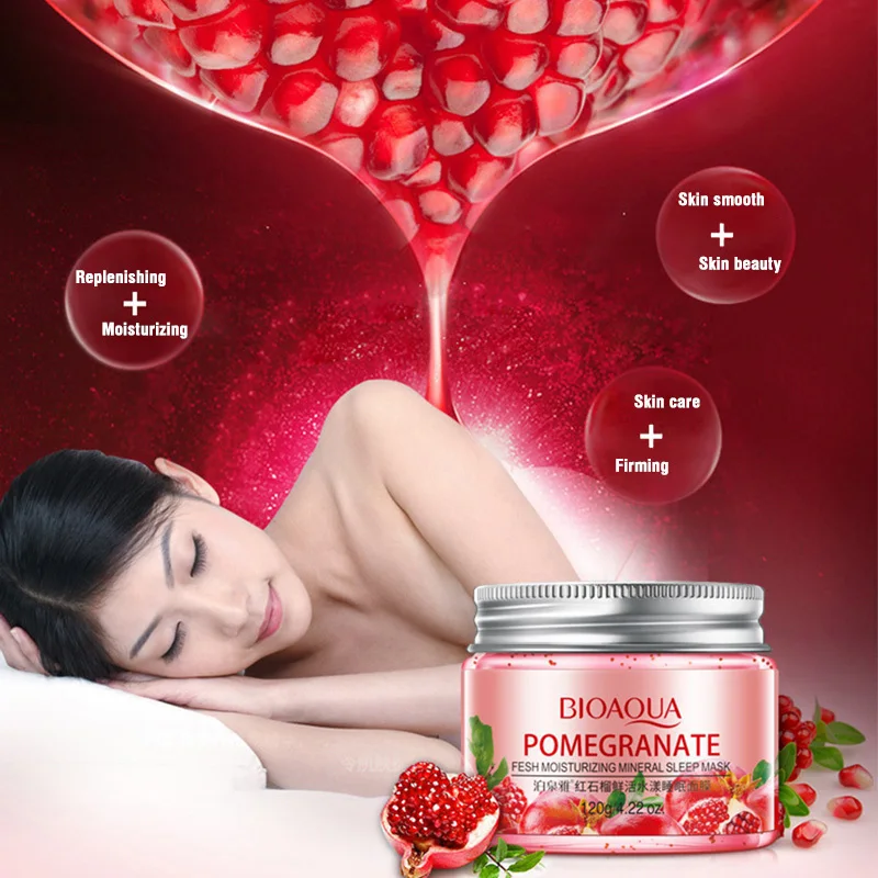 BIOAQUA питательные увлажняющие спальный крем для маски на лицо 120g не стирать с
