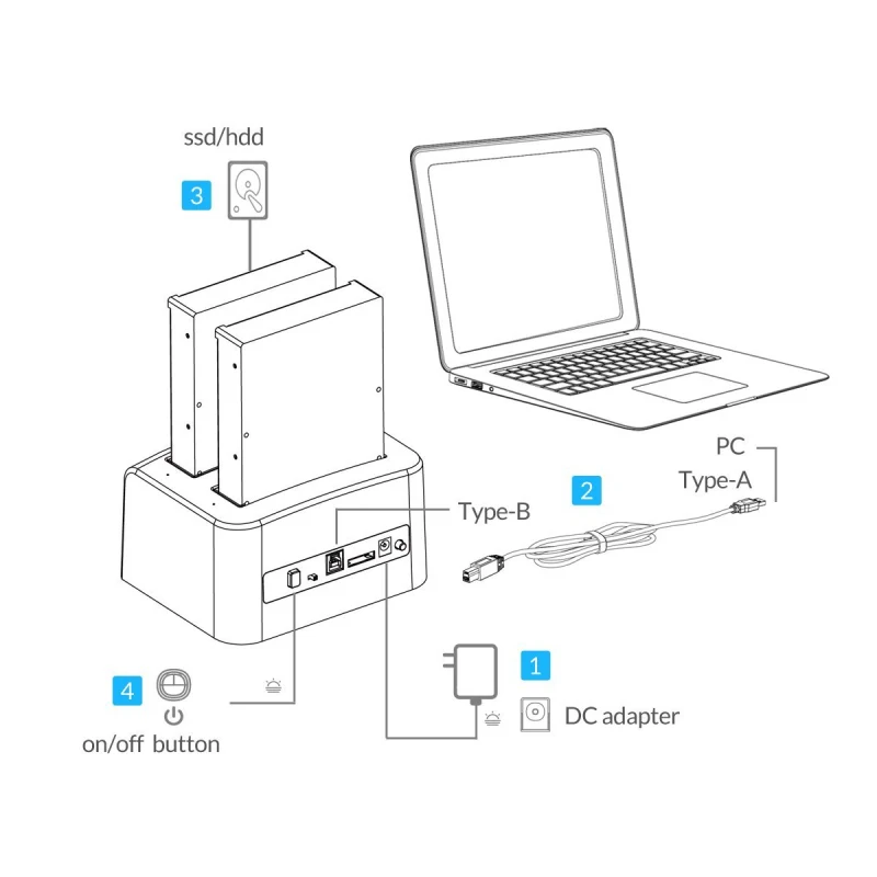 ORICO USB 3 0 HDD корпус SATA жесткий диск Док станция инструмент Бесплатная супер