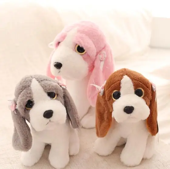 Anjing Lucu Boneka Mata Besar Dan Telinga Panjang Untuk Menangkap
