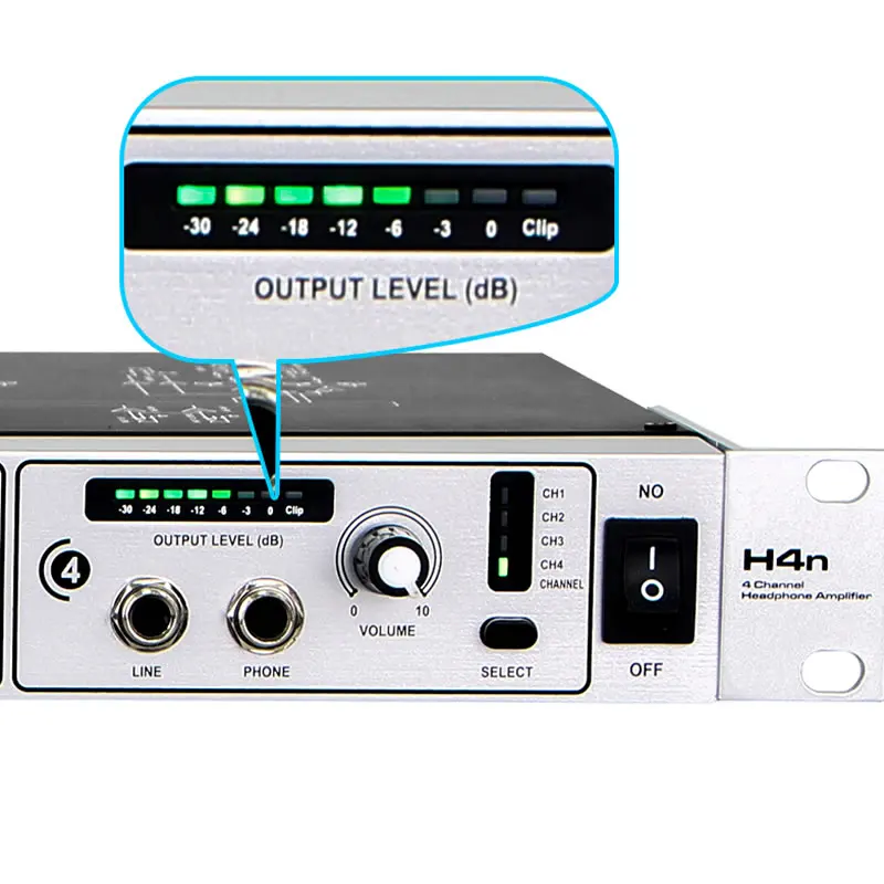 Alctron H4N Профессиональный высокой мощности 4 канала Усилитель для наушников, Pro Line распределения Системы, аудио линия усилители