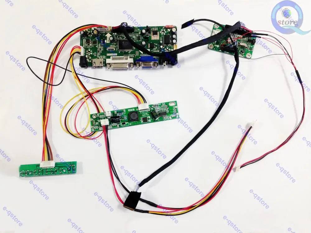 

NT68676(HDMI+DVI+VGA+Audio)EDP Converter LCD controller Board Driver kit HDMI/DVI/VGA Inputs for 1920X1080 LM215WF3-SDC2 Monitor
