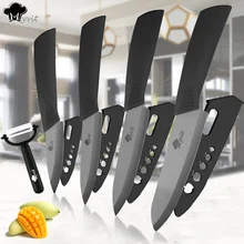Kitchen Knives Ceramic Knife 3″ 4″ 5″ 6″ inch Zirconia Japanese Knife Black Blade Paring Fruit Ceramic Chef Knives Cooking Set