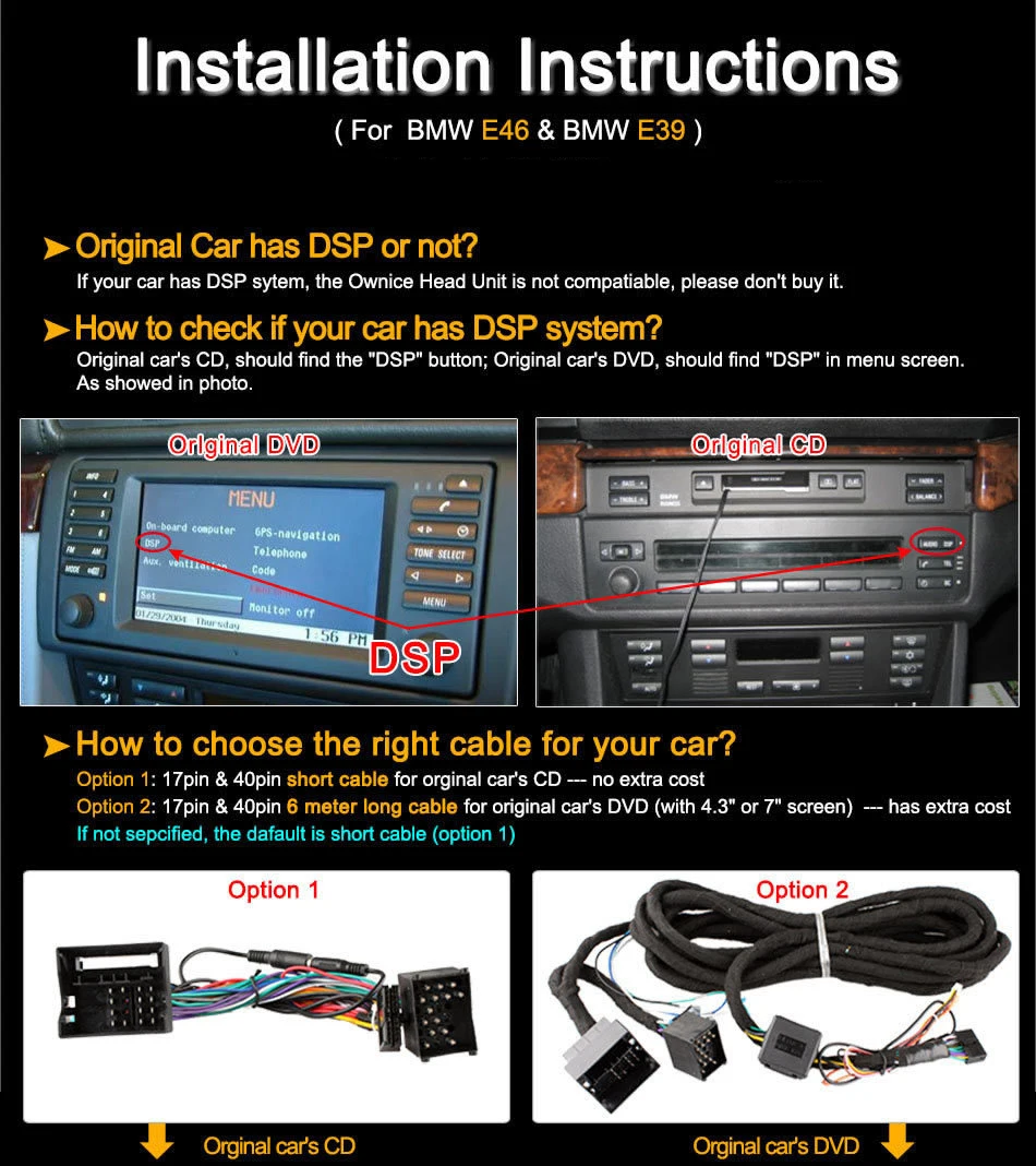 Top Android 9.0 8 CORE octa core eight android Car dvd player gps navigation radio For BMW E39 X5 E53 RAM stereo headunits carplay 4