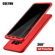 

GULYNN Luxury Matte Tpu Full Case for Samsung Galaxy S8 S8 Plus S7 S7edg e Full Cover PC Phone Cases For Samsung Galaxy S6 edge