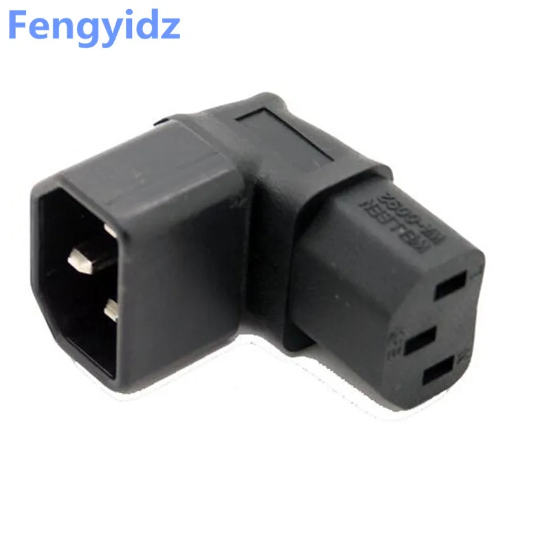 Адаптер под прямым углом IEC UP angle 320 C14 to C13 адаптер для настенного монтажа ЖК экрана