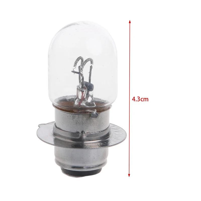 Новый T19 P15D 25 1 DC 12V 35W белая фара с двойной нитью накала лампа для мотоцикла| |