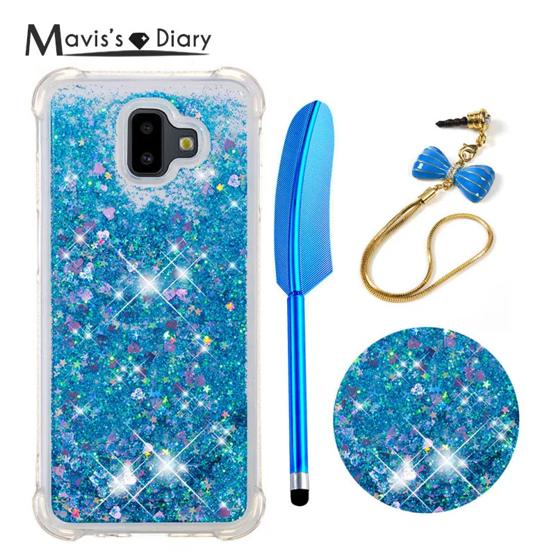 

Dynamic Liquid Glitter Quicksand Case for Samsung Galaxy 2018 J6+EU/J6 Prime/J6 Plus Soft TPU Cover For Galaxy J6 Plus