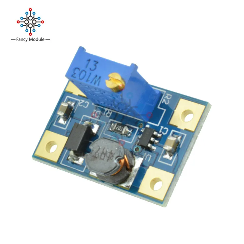 

5PCS DC-DC SX1308 Step UP Adjustable Power Module Boost Converter 2-24V to 2-28V 2A Step-Up
