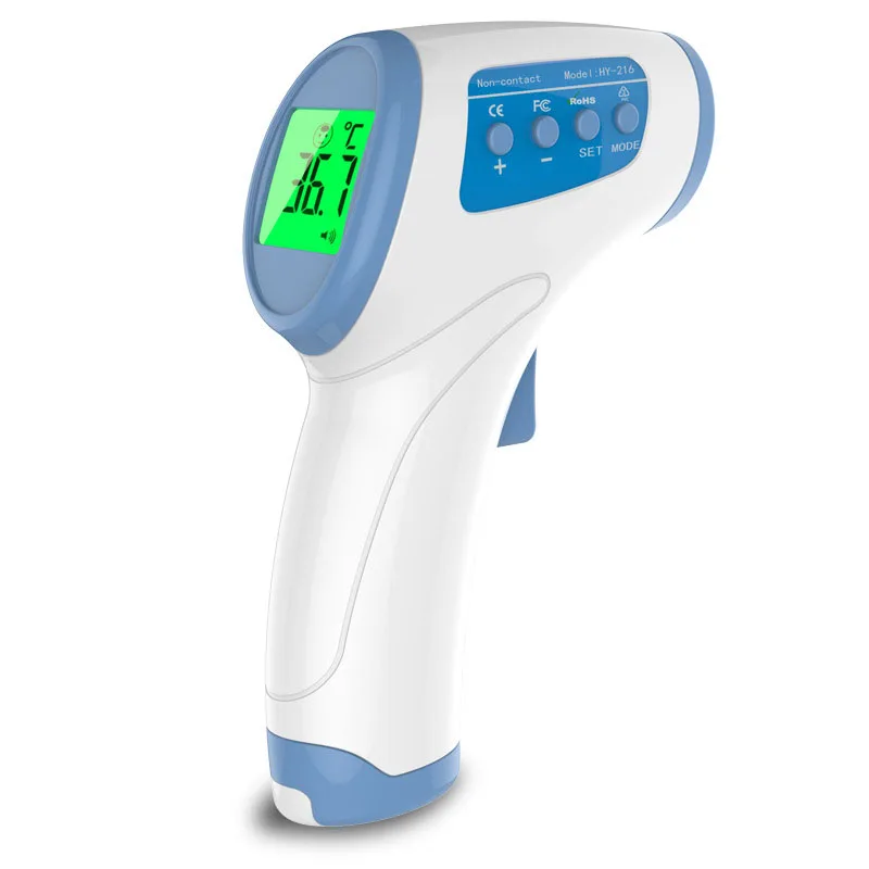 

2018 New Muti-fuction Baby Adult Digital Termomete Infrared Forehead Body Thermometer Gun portable Non-contact thermometer
