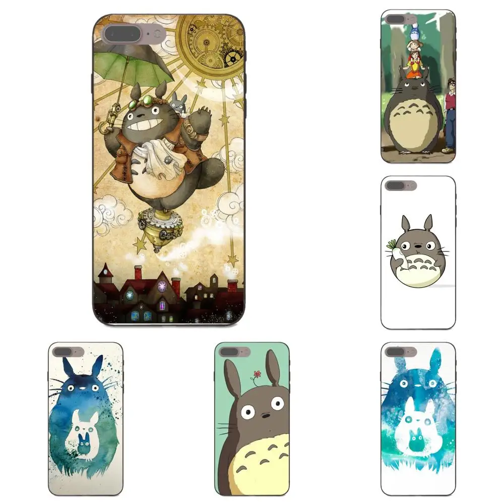 Мягкие чехлы для телефонов чехол Totoro Mononoke Studio Ghibli Anime Samsung Galaxy A3 A5 A6 A6s A7 A8 A9 Star Plus 2016
