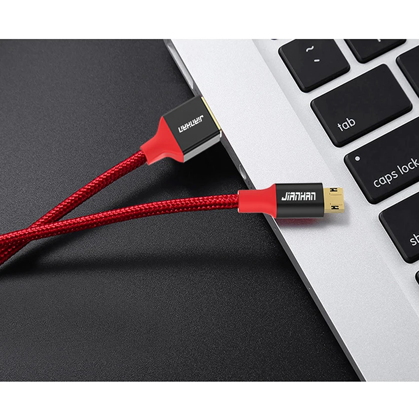 JianHan Реверсивный Micro USB кабель мини-usb, мобильный телефон 5V2A быстрое зарядное устройство кабель для передачи данных зарядный кабель для samsung Xiaomi 4X huawei