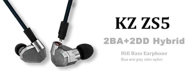 EARPHONE KZ ZS5 KILL ZST ED12