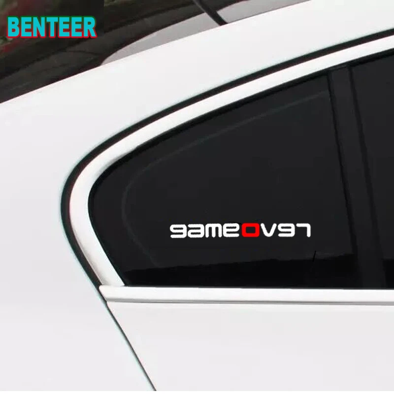 Автомобильная наклейка на окна 2 шт. для revo volkswagen golf 7 passat B5 B6 B7 Golf MK4 MK6 MK7 CC R20 R32