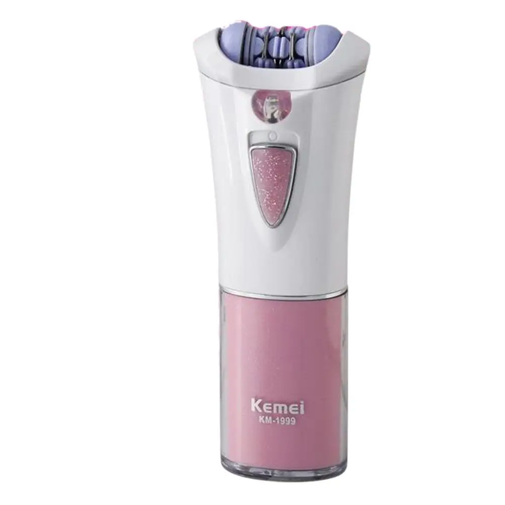 Kemei km-1999 эпилятор для женщин электрический эпилятор для удаления волос женское тело лицо подмышек - Цвет: Pink