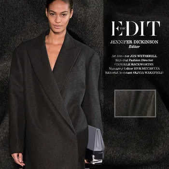 

Twill Wool/ Cashmere Woolen Fabric For Winter Garment Coat W1H78