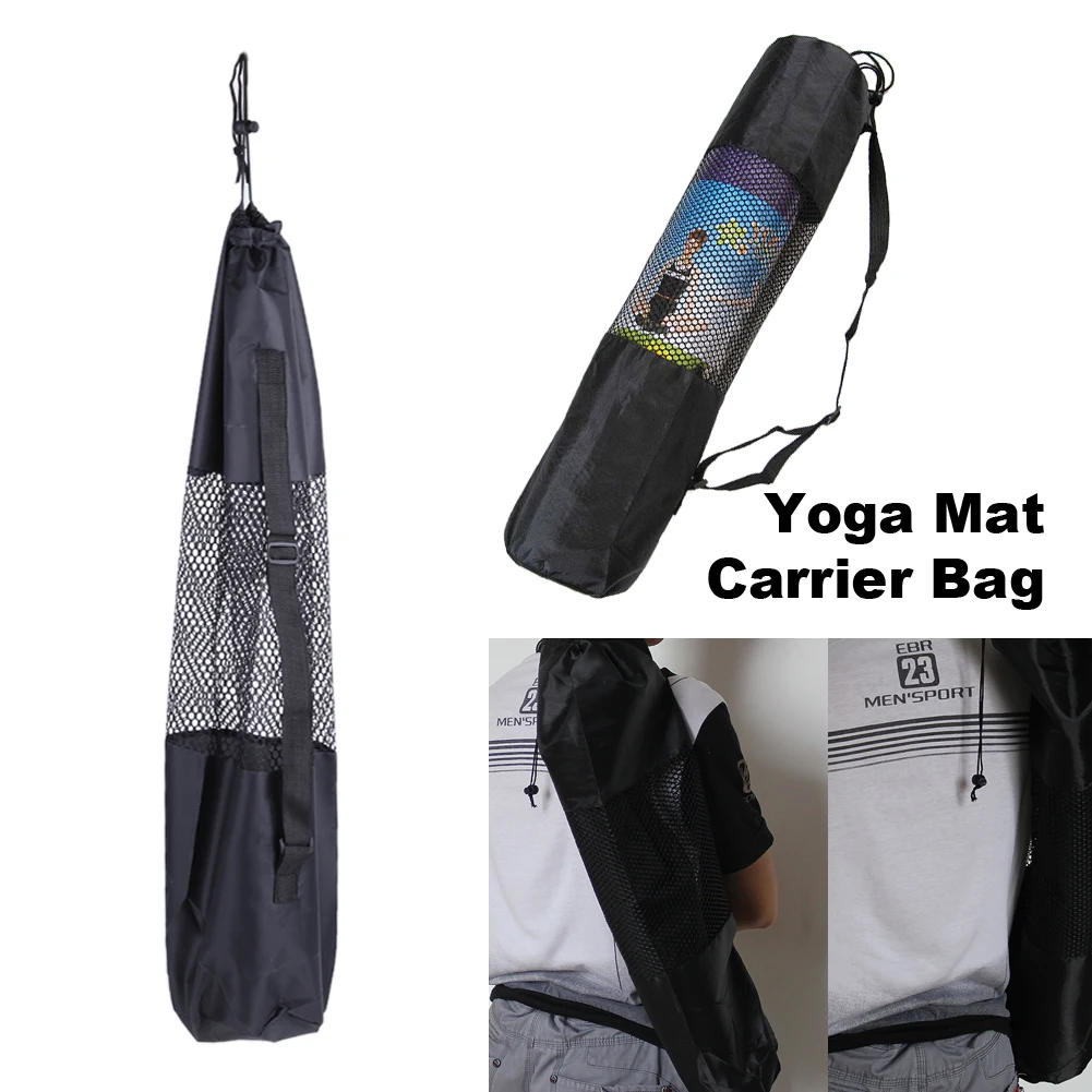 Sport Exercise Gym Carrier Yoga Pilates Washable Mat Bag Classic Portable Adjustable Nylon