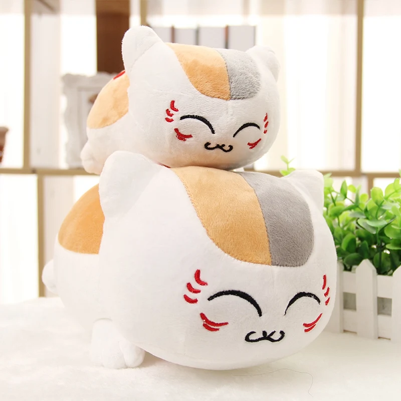 20 см янпэн аниме игрушки для кошек чучело плюшевые Nyanko Sensei пуш ап плюшевая кошка