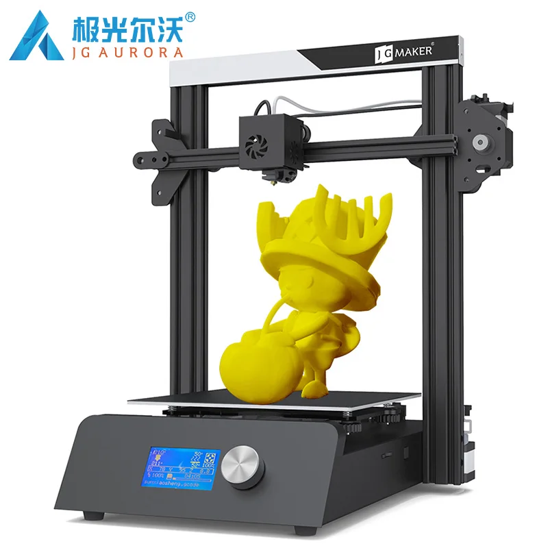 JGAURORA 3D Printer JGMaker DIY With Large Build Size Support Resume Power Failure Printing JGMaker