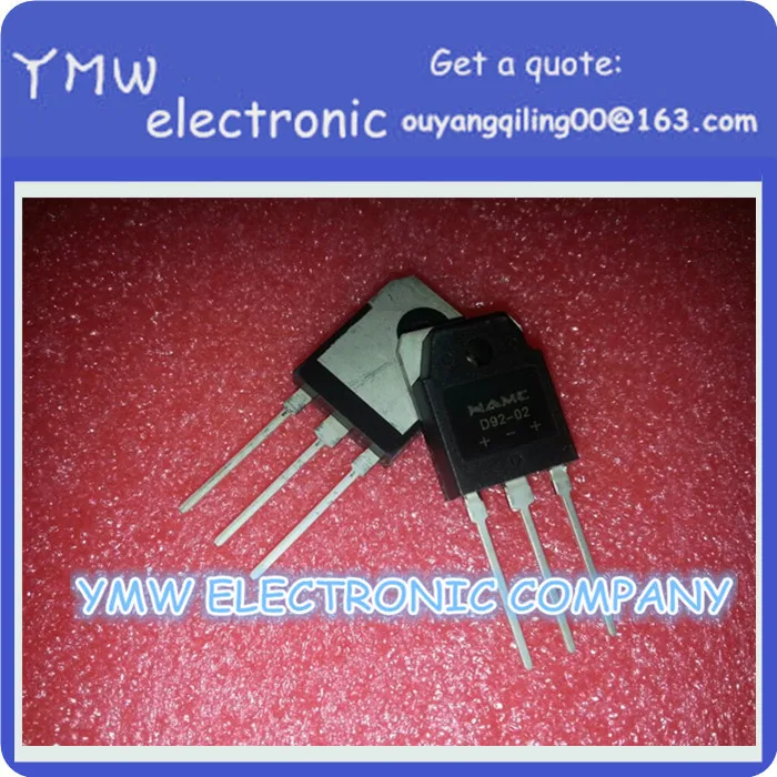 100 штук / lot D92 02 TO 3P 20A200W транзистор аудион и ROHS YMW|transistor module|transistor bjttransistor scr |