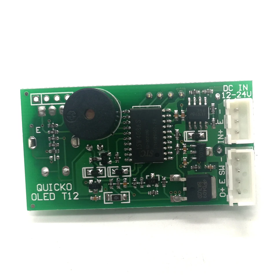 Паяльная станция QUICKO DIY наборы/STC T12 OLED цифровой регулятор температуры/ручка для