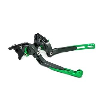 

For KAWASAKI ZX12R ZX 12R ZX-12R 2000-2005 Aluminum Motorcycle Folding Extendable Adjustable Brakes Clutch Levers With Logo