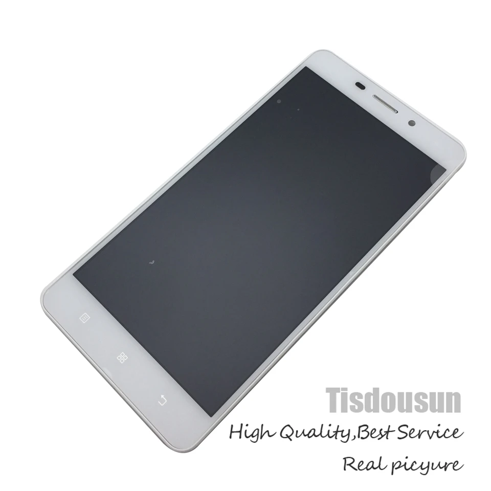 Lenovo A5600 LCD Display With Frame white (5)