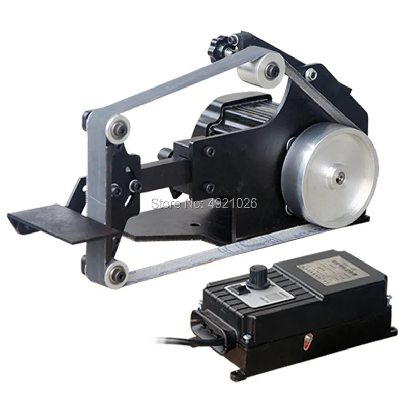 

220V DIY Belt Sander Polishing Grinding machine 762 Brushless belt machine 800W 0-5000RPM