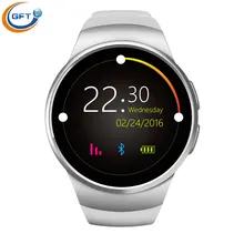 GFT kw18 smart uhr NFC bluetooth tragbare geräte Smartwatches Unterstützung Sim Karte MP3 Für Samsung Huawei ios Android-handy