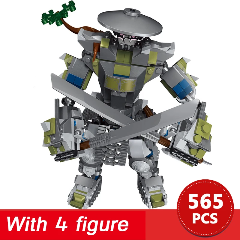 Cena 565 sztuk Oni Titan wojownik roboty Building Blocks kompatybilny Legoinglys marki przyjaciółmi klocki Model zestawy rysunek zabawki dla dzieci