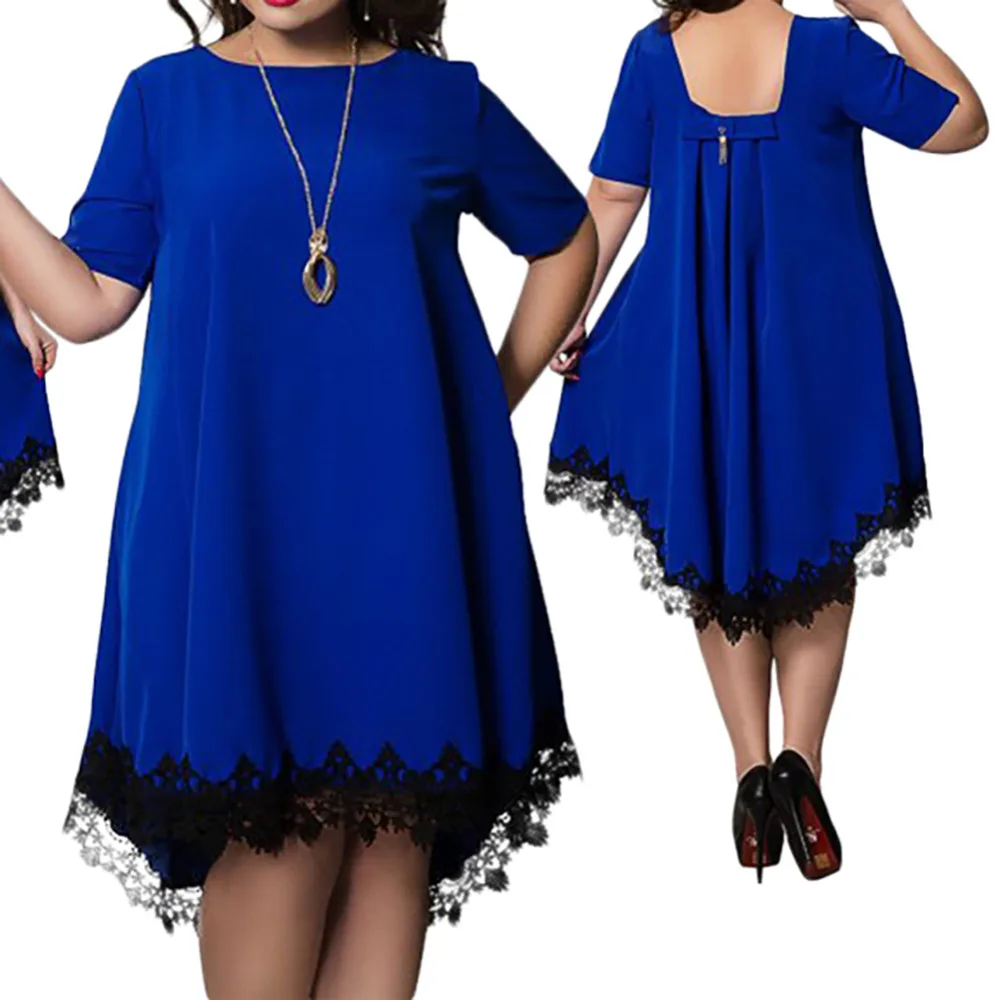 

5XL 6Xl Plus Size Summer Dress Women Casual Summer Mini Backless Lace Dress Tassel Sexy Beach Dresses Party Vestidos