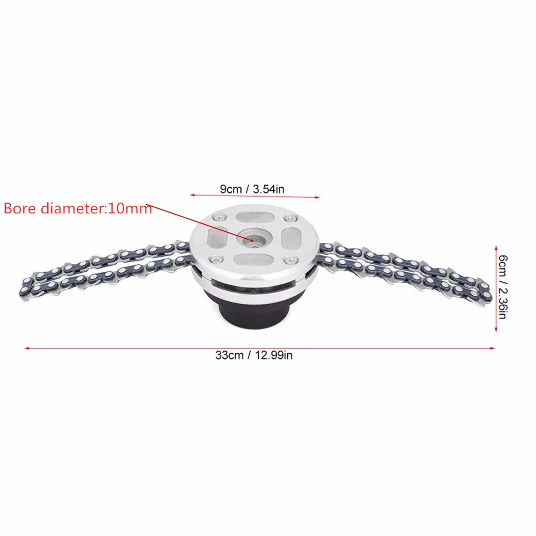 Universal 65Mn Steel Grass Trimmer Head Chain Grass Brush cutter for Garden Lawn Mower Trimmer Grass Cutter Spare Parts Tools Universal 65Mn Steel Grass Trimmer Head Chain Grass Brush cutter for Garden Lawn Mower Trimmer Grass Cutter Spare Parts Tools