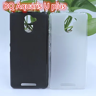 

BQ Aquaris U Plus Case BQ Aquaris U Plus Cover Funda Tpu Silicone Soft Slim Original Simple Phone Shell Back BQ U Plus Case 5.0