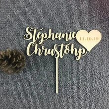 Индивидуальный уникальный свадебный торт Топпер, персонализированные невесты и жениха имя с датой торт Топпер, Mr и Mrs Свадебный Топпер Декор поставки