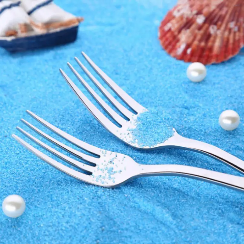

Household Stainless Steel Forks Thick Children Fruit Dessert Cake Fork Set Fashion Cute Small Western Meal Fork for Steak