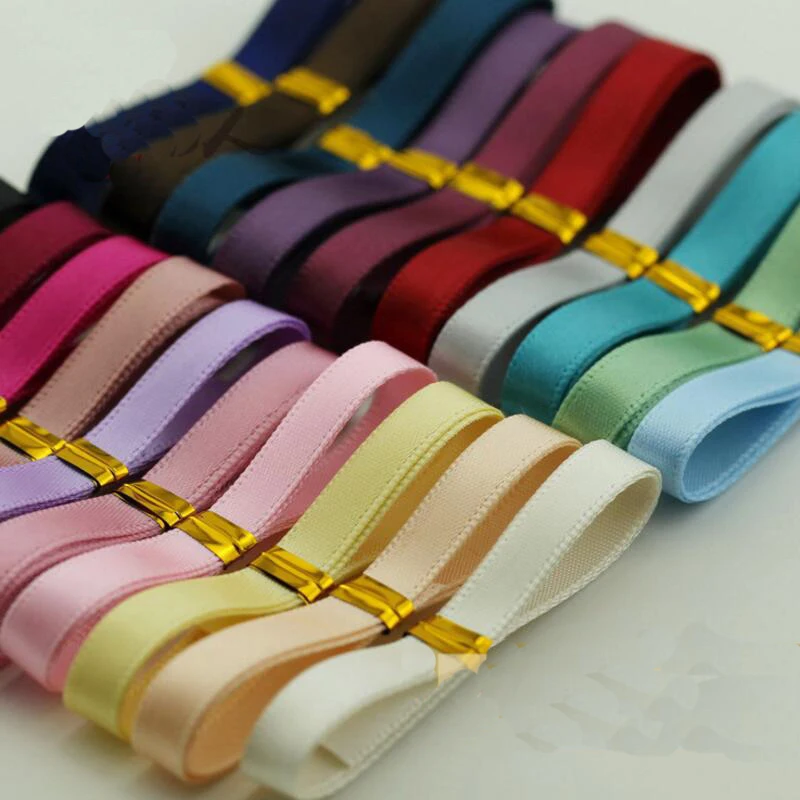 6mm 30 Meters Single sided Polyester Ribbon Hair Accessories Party Home