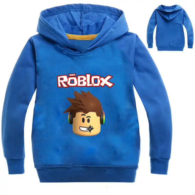 Kids Hoodies Roblox Red Nose Day Boys Sweatshirt Long Sleeve Boys Jacket Hoodies Costumes Clothes Shirts Childrens Sweatshirts - 
