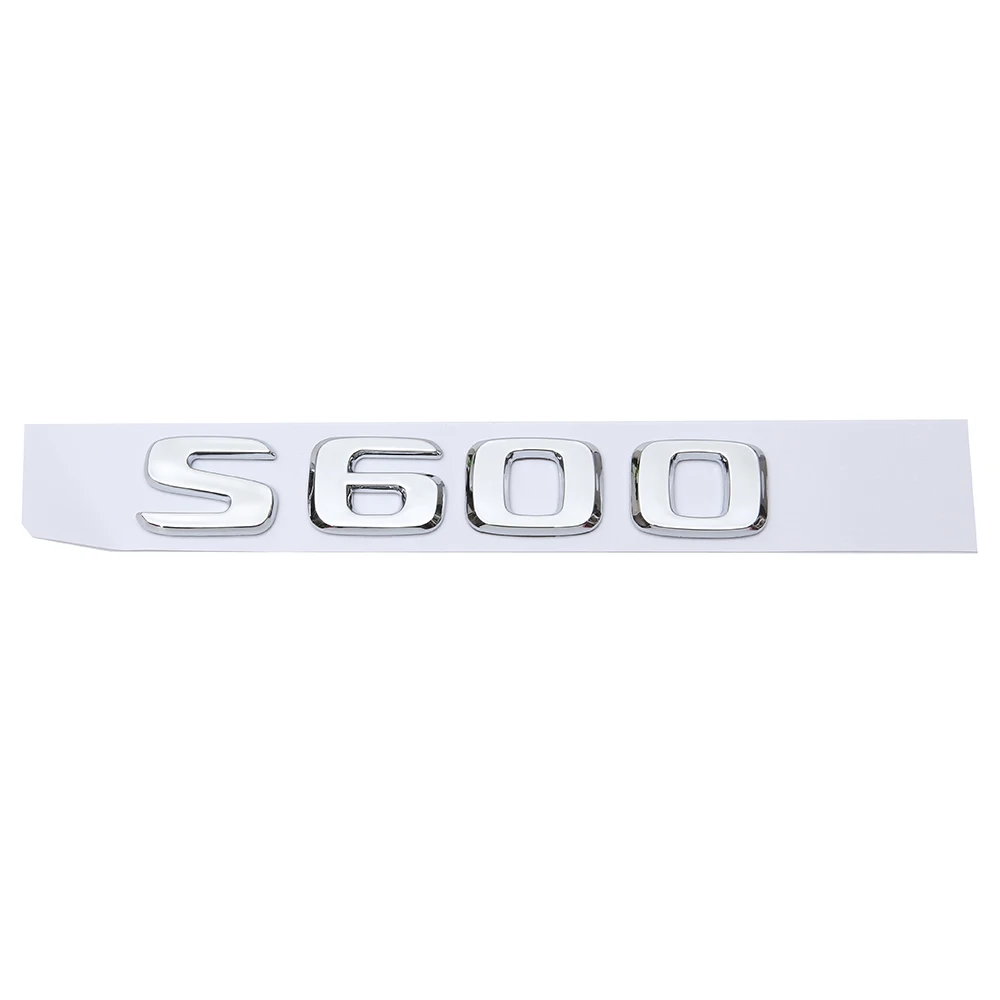 Для S500 S500L S600 S600L S350 W111 W116 W126 W140 W220 W221 W222 багажник Задняя эмблема значок Логотип