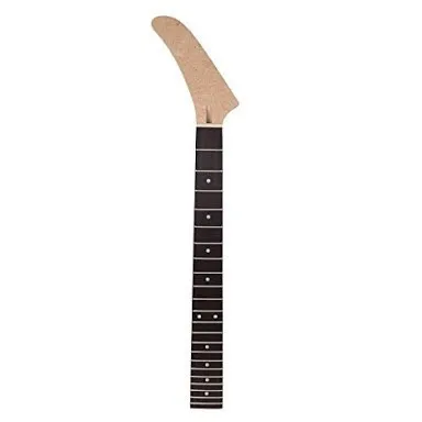 

1 pcs left New high quality Unfinished electric guitar neck was without peg hole ,
