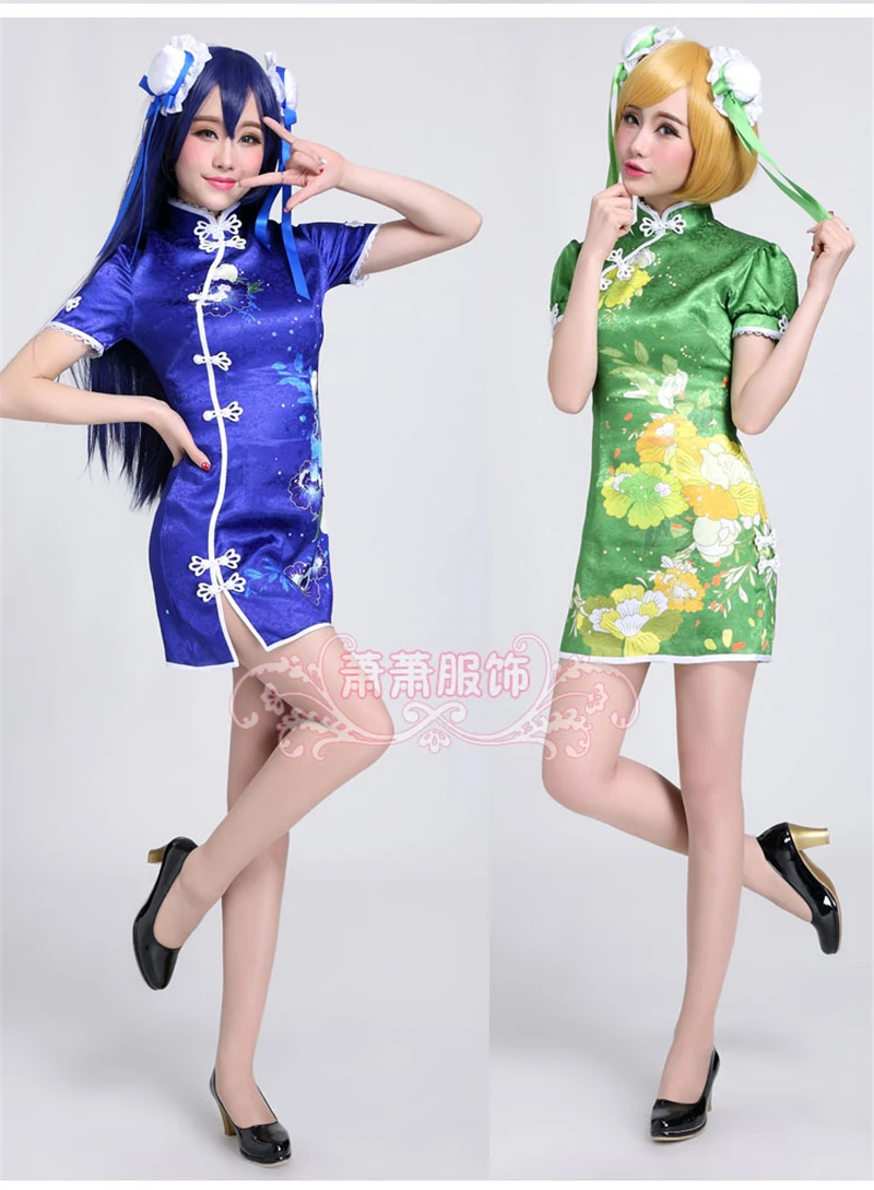 Аниме Love Live Хонока Косака Cheongsam Unawaken скрабы обувь повседневные женские туфли на высоком каблуке Cos косплей обувь