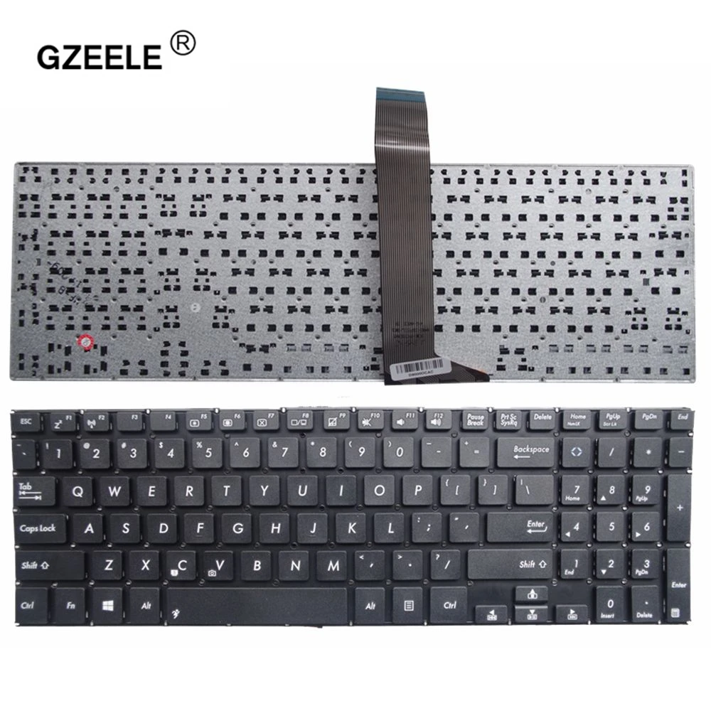  GZEELE New English Keyboard for ASUS VivoBook S551 S551LA S551LB V551 V551LN S551L S551LN K551 K551
