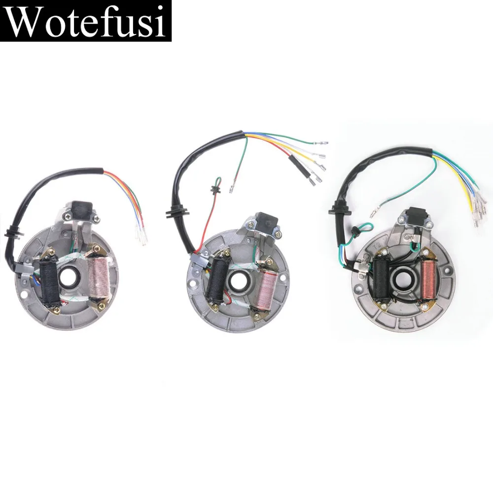 Wotefusi For Stator Iginiton Magneto Plate For 50cc 90cc 110cc 125cc Dirt Trail Bike [PX19]