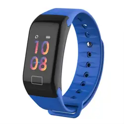 TLWT1 плюс цветной экран Smartband кровяное давление пульсометр водостойкий шагомер часы Поддержка 7 видов языков