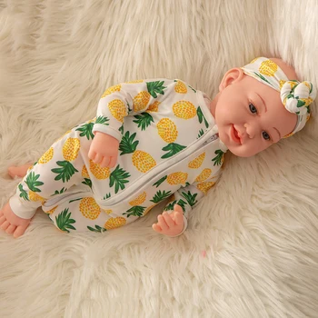 

Hot Sale 45cm Full Silicone Reborn Baby Dolls Alive Lifelike Real Dolls Realistic Doll Reborn Baby Toys Bath Playmate Gift
