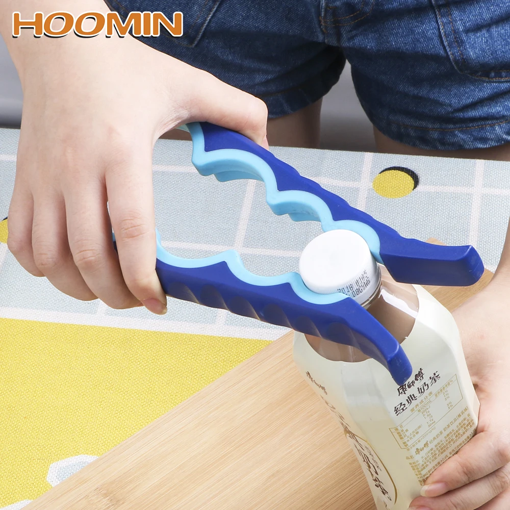 

HOOMIN Gourd-shaped Jar Openers Kitchen Accessories Cooking Tools 4 in 1 Multi-function Screw Cap Bottle Opener