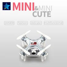 Cheerson Quadcopter CX-10W Drone With 0.3MP Camera 4CH 6-Axis Helicopter with LED light Phone WIFI control RC toys Throw to Fly
